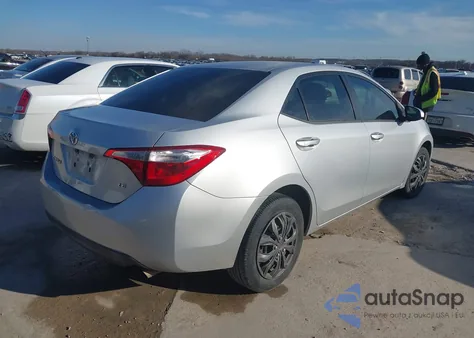 2014 Toyota Corolla Le from USA, damaged, VIN 5YFBURHE7EP173688